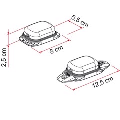 FIAMMA LED-valaistus myrskysuojaukseen